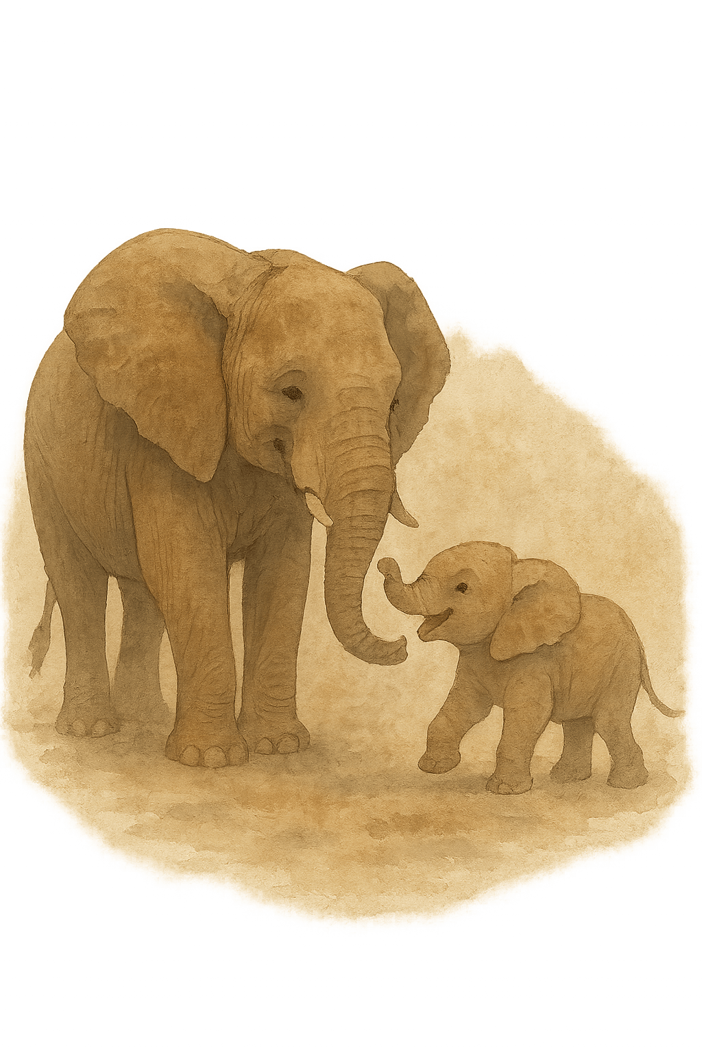 Born Wild and Free - In the wild forests of India, Raju knew nothing but his mother's love, the safety of the herd, and the pure joy of being wild.